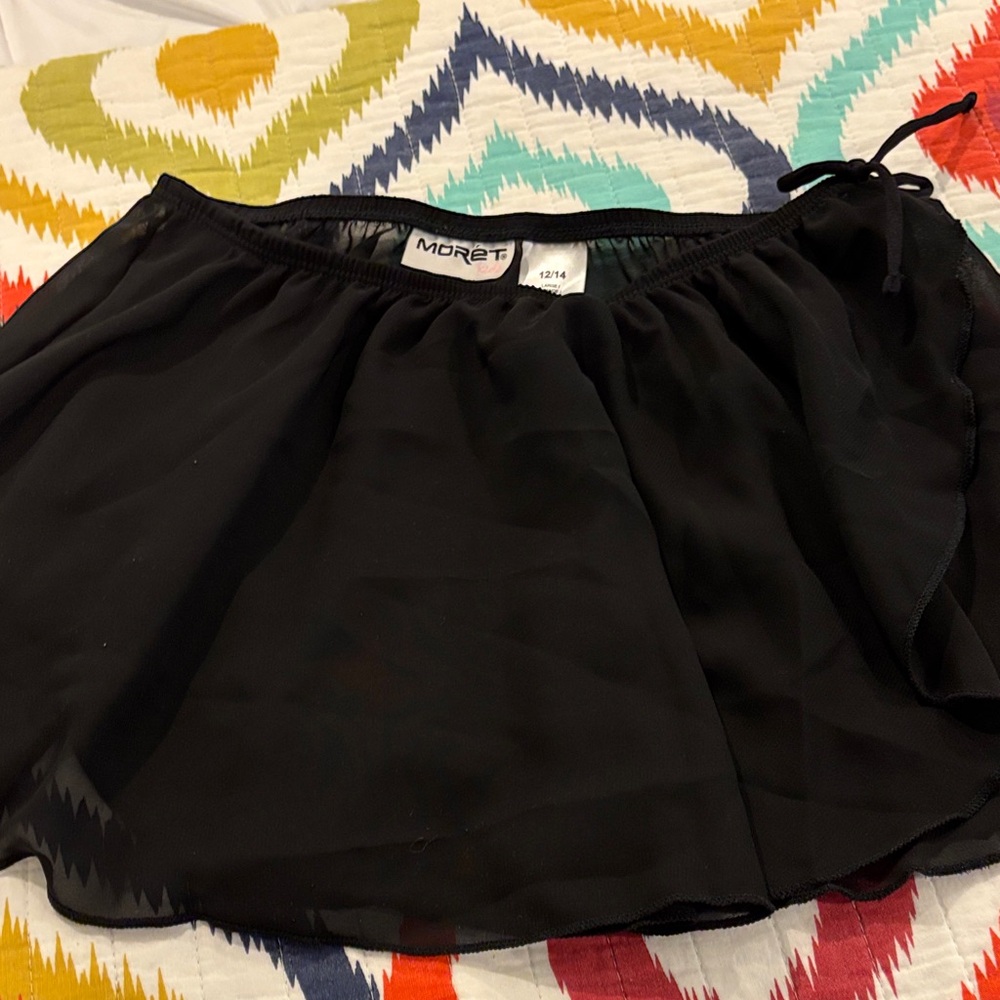 Jacques Moret Black Kids Dance Skirt